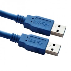 ASTROTEK USB3.0 AM-AM CABLE, BLUE COLOUR, SIZE 1m