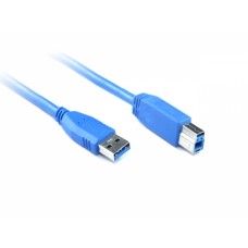 ASTROTEK USB 3.0 Printer Cable - MALE A TO B MALE, SIZE 1m