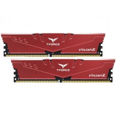 DDR4 TeamGroup T-Force Vulcan Z 16GB (2x 8GB) 3200MHz Gaming Memory - Red